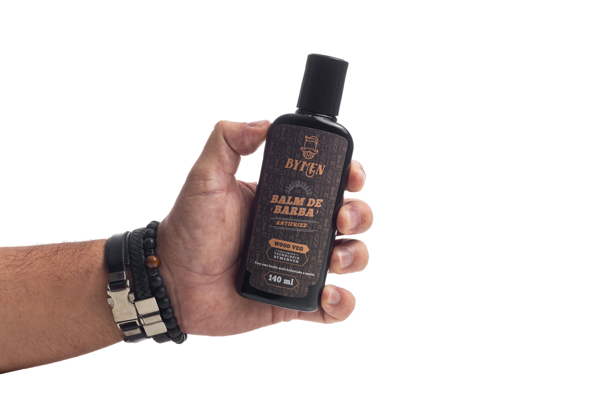 Balm para Barba Hidratante - Linha Wood | Nutrição e Fixação