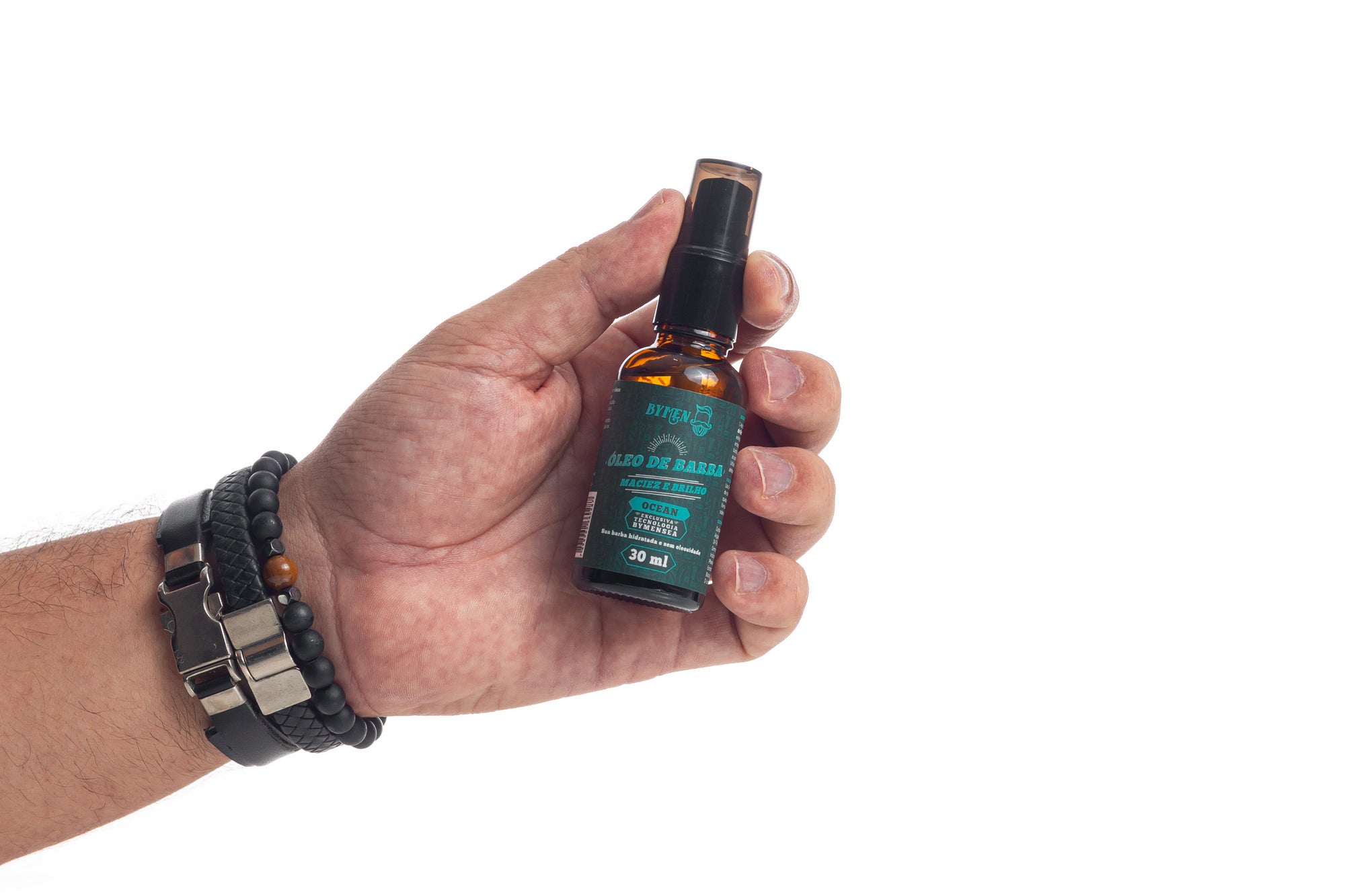 Óleo para Barba Nutritivo - Hidratação e Brilho | Linha Ocean