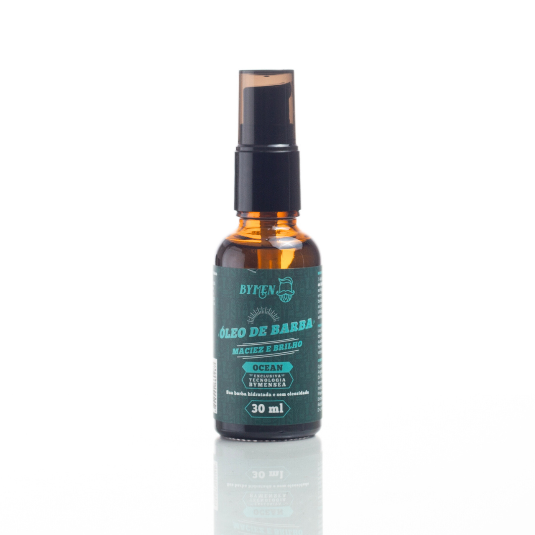 Óleo para Barba Nutritivo - Hidratação e Brilho | Linha Ocean